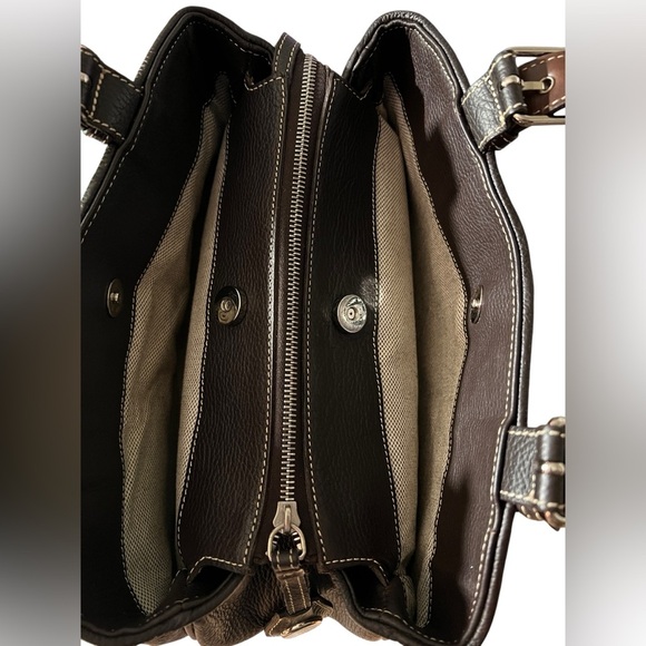 Dooney & Bourke Pebbled Leather All Weather Leather Bag/Satchel, Minimalist - Picture 7 of 17